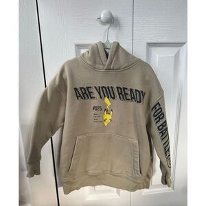 Zara Pokémon 5 Boys Hoodie Sweatshirt